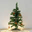 2Ft Artificial Canadian Pine Christmas Tree in Green PVC for Indoor and Covered Outdoor Display