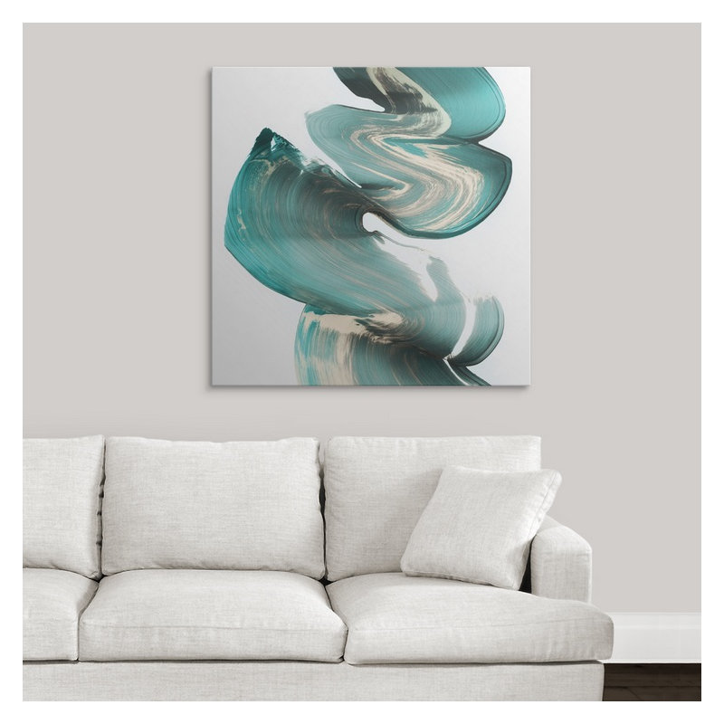 «Swirl I» PI Studio, reproduction d'art, Toile, H 20 po x l 20 po x P 1,5 po