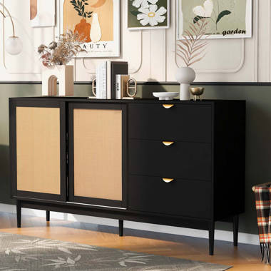 Latitude Run® 41W Kitchen Storage Cabinet, Buffet Sideboard with