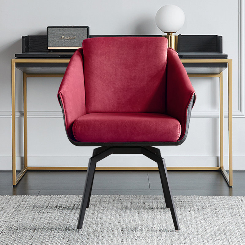 Sceinnker Upholstered Swivel Armchair
