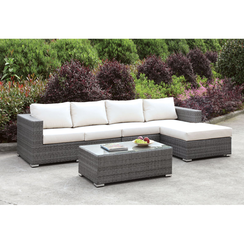 Canapé modulaire avec coussins Canizares
