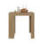Lacour Kitchen Island, Kitchen Bar Table with 3-Side Shelves, Natural Oak-458590823