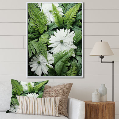 Green Ferns Beauty Dépliant I, reproduction d'art sur toile