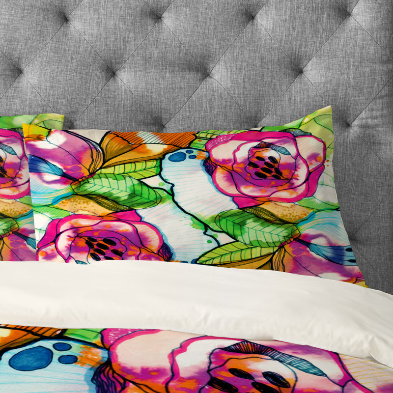 Cayenablanca Microfiber Floral, King