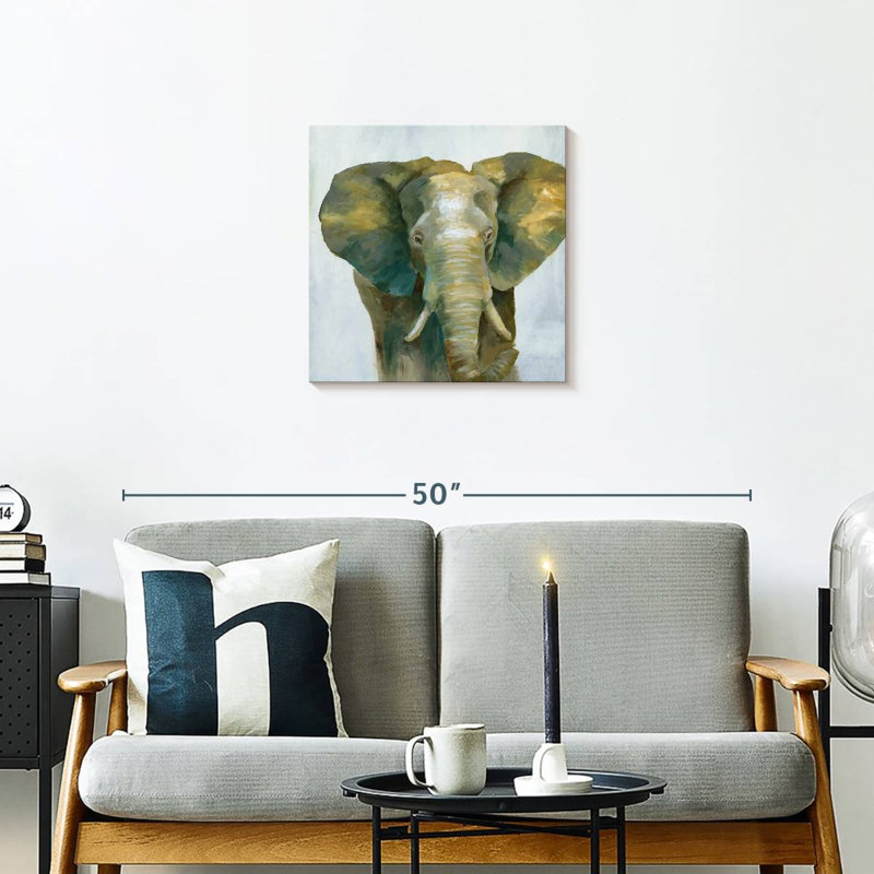 Crowle Jade Elephant, 20" H x 20" W