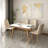 Grubman Linen Upholstered Metal Leg Side Chair-990595224