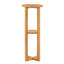 Bitten Solid Wood Cross Legs End Table