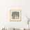 «A Teal Tree» par Katrina Craven - impression d'art graphique