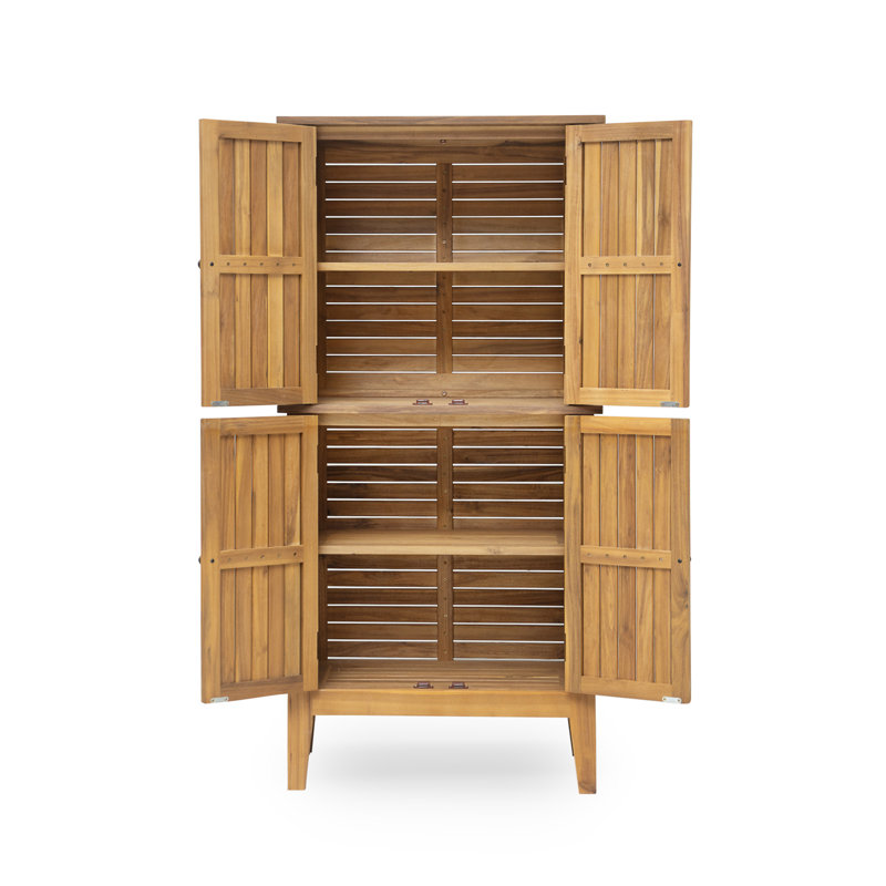 Kedzie Acacia Wood Cabinet