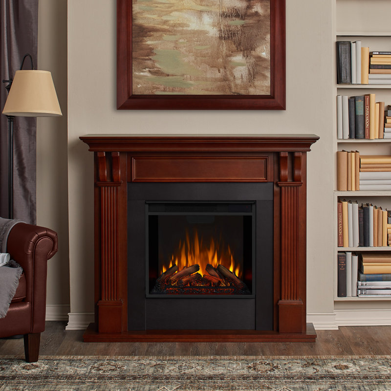 Ashley 48" Electric Fireplace by Real Flame, Mahogany