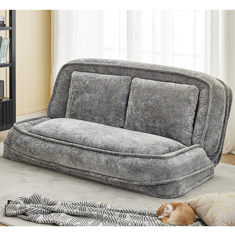 [Nouveauté] [Vidéo fournie] Lit double pour chien, Polyester gris clair
