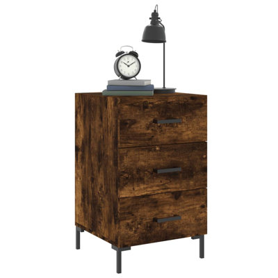 Majida 40cm W Manufactured Wood Bedside Table