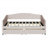Upholstered Daybed Twin Size With Two Drawers And Wood Slat