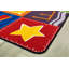 Tapis touffeté à motif géométrique Alphabet Blocks-623958371