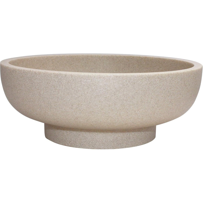 Bol moderne en résine pour la décoration intérieure, porte-clés pour table d'entrée, Beige