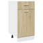 Kitchen Cabinet Set Lyon  Sonoma Oak Engineered Wood