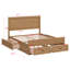 Base de lit en bois avec tiroirs-1617724484