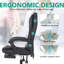  High Backrest Two-Point Massage Ergonomics Office Chair-1723860628