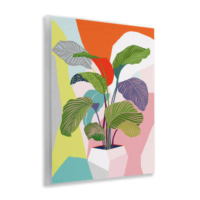 Art mural Mid-Century «Bold Plant» par Ioana Horvat