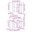 Bathroom Furniture Set With Shelf 2 Pcs 67.5 X 34 X 80 Cm-120587658