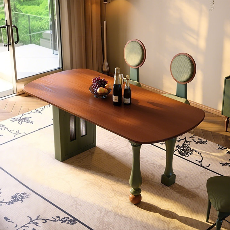 Table de salle à manger 70,87 "Fresh Vintage, 29.53" H x 70.87" W x 33.46" D