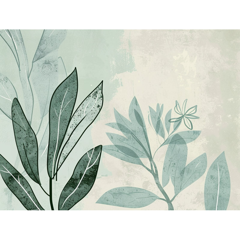 Coussin décoratif réversible Floral Botanical Elegant, H 16 po x l 16 po