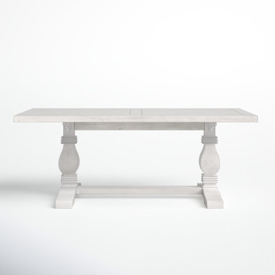 Kinston 78" Solid Wood Trestle Dining Table