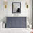 Fossen 60'' Single Bathroom Vanity with Top-860092519-869282647