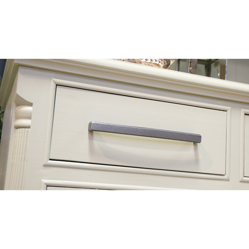 Ribbed 20.2 cm centre Bar Handle