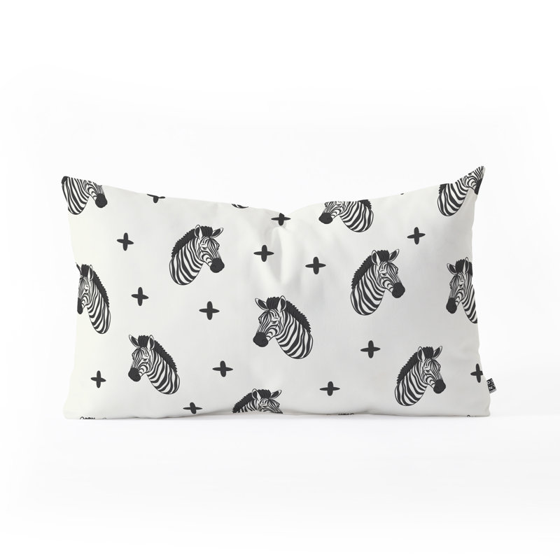 Coussin lombaire zèbres à petite flèche