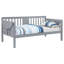Lit de jour simple avec table rabattable Albany Gray-1755973886