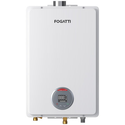 7.5 GPM 170,000 BTU Indoor Liquid Propane Gas Tankless Water Heater -  FOGATTI, FDG-CF170W-LP