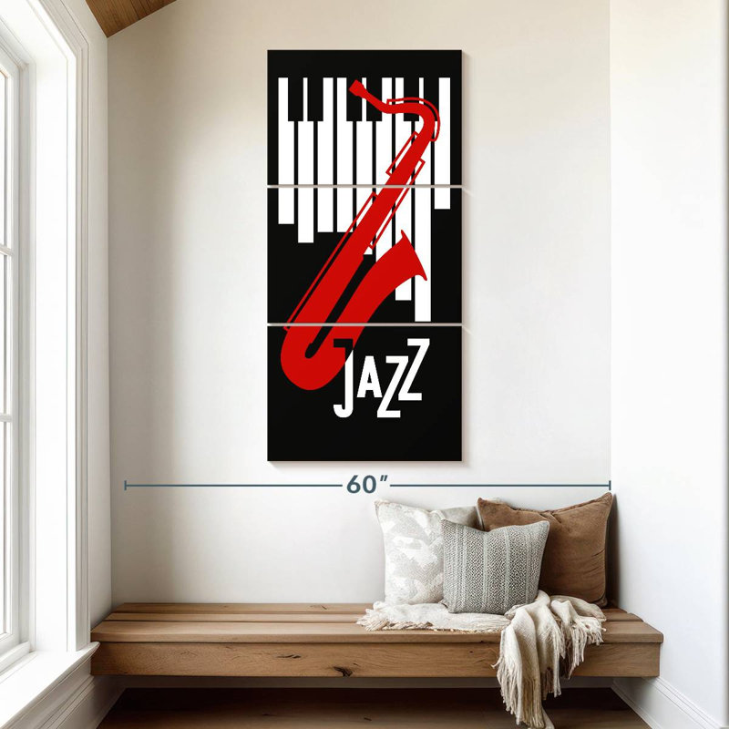 Jazz Keys, H 52 po x l 24 po