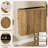 30″ Foldable Bathroom Cabinet With Sink-1262524748
