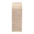 Bali & Pari Yareli Bohemian Woven Natural Grasscloth Console Table
