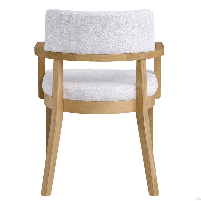 Chaise d'appoint avec siège rembourré (ensemble de 2)