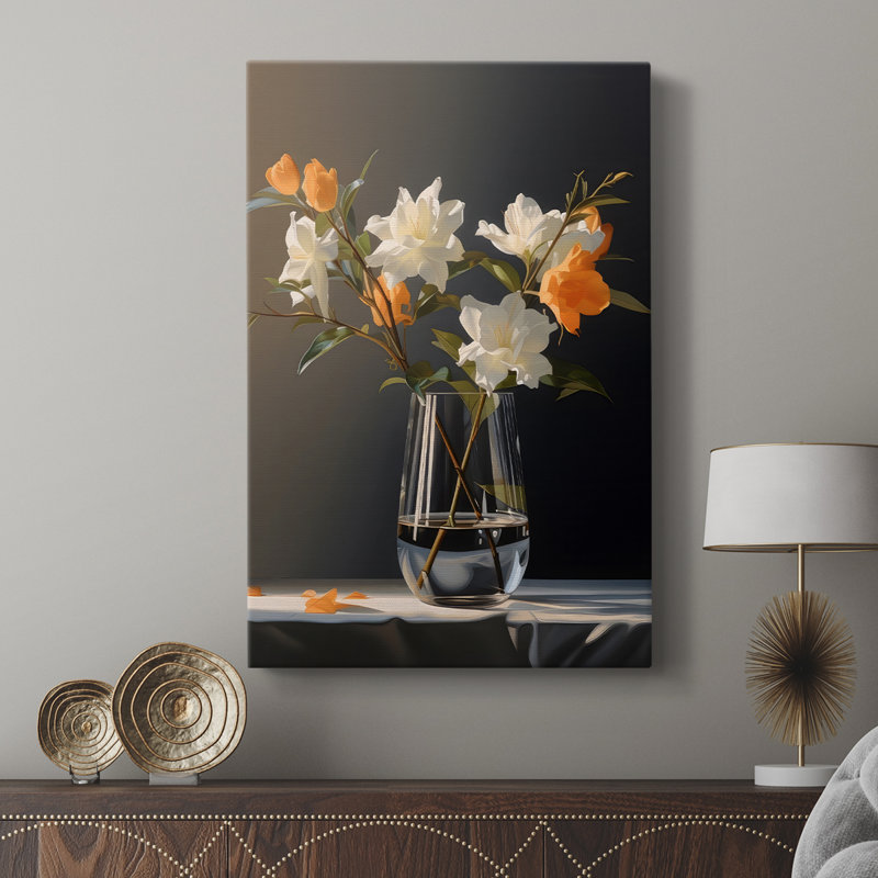 Vase élégant II - galerie Cavas sur mesure, H 48 po x l 32 po