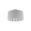 Broseley Fabric Semi Flush Mount-578393597-578393598