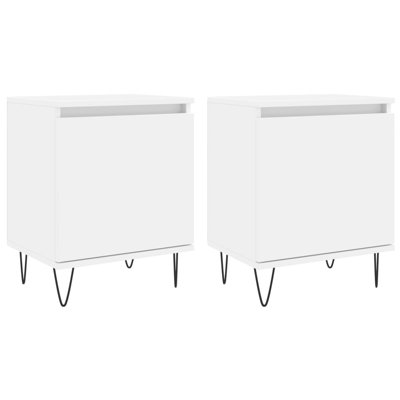 Bismarck 40cm W Iron Bedside Table