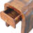 Mini Darcy Chestnut Nightstand With Curved Edges