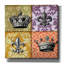 «Crown And Fleur» par Art Licensing Studio, art mural sur toile-765809157