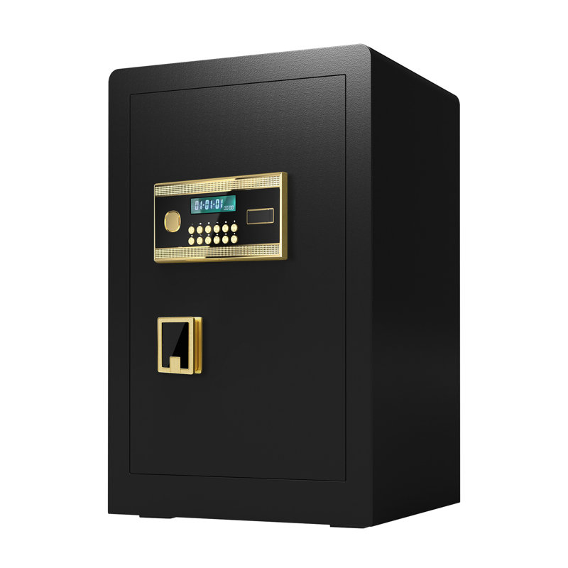 3.0 Cubic Feet Electronic Safe Box - Large With Hidden Code For All Uses  Black  , Waterproof, , Secure Inner Cabinet Different