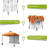 10' X 10‘ Pop Up Canopy With Sidewalls For Outdoor, Waterproof Portable Canopy With One Push Setup-109519364