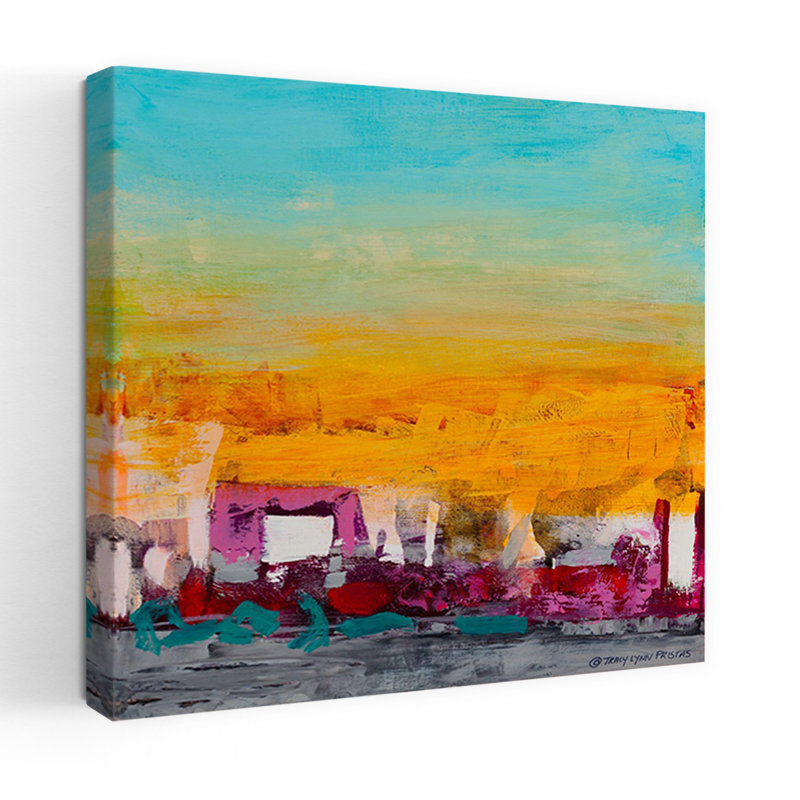 Whispered Wanderlust I, art contemporain abstrait, art urbain, H 18 po x l 18 po