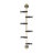 Metal Wall 6 - Hook Coat Rack