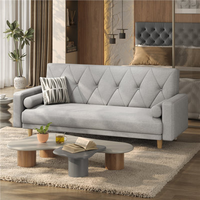 Tufted 3 Seater Sofa Bed