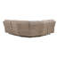 Canapé modulaire confortable inclinable en nubuck avec porte-gobelet et structure intérieure-1841055043