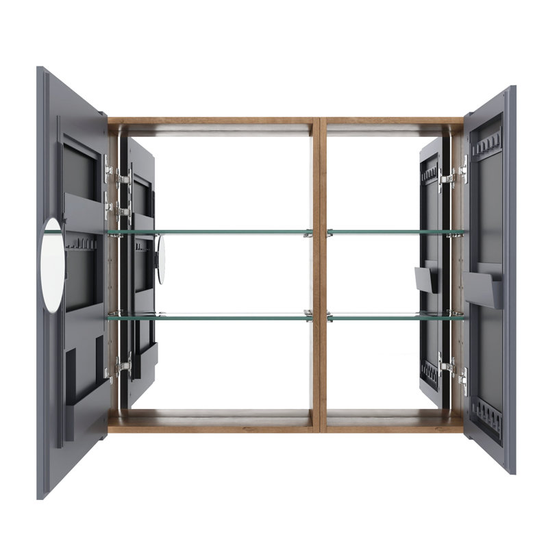 Armoire de salle de bain avec miroir