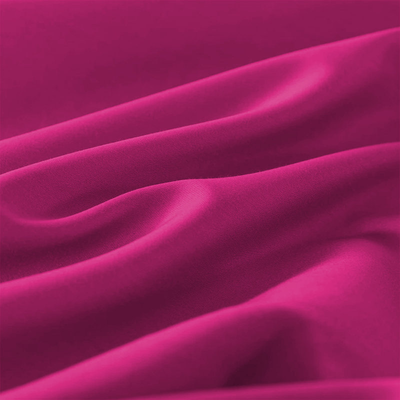 Aspire Homeware Ultra Soft 40cm Deep Fitted Sheet for Extra Deep Mattress and Cozy Sleep, Hot Pink, Single (3')