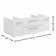 Lucera 42" Wall Mount Single Undermount Sink Bathroom Vanity Base Only (Top and Sink Not Included)
